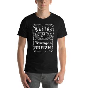 Tee-shirt Breton Jack's avec N° 22 Côtes D'Armor