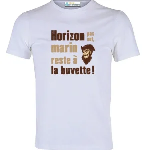 Tee-shirt Horizon Pas Net Marin Reste à la Buvette