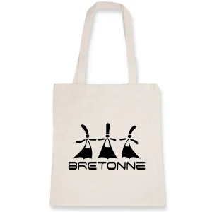 TOTEBAG 100% Coton Bio Bretonne 3 Bigoudènes