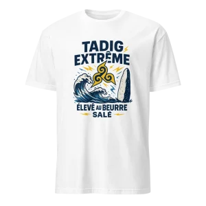 T-shirt Tadig Extrême élevé au beurre Salé