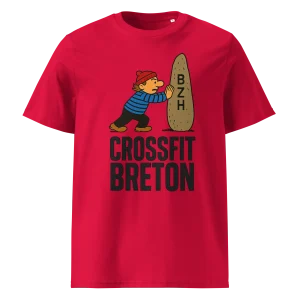 T-shirt CROSSFIT BRETON – Le Menhir, c’est ton haltère