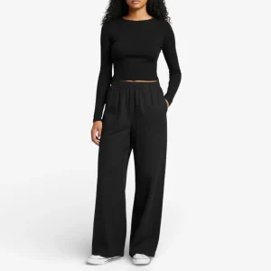 Pantalon en Lin Large pour Femme - ORIAN
