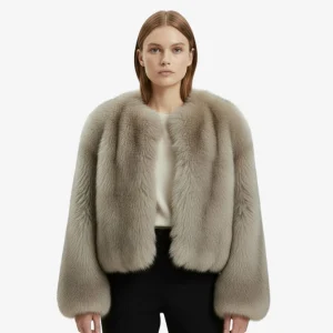 Manteau Fourrure Court Femme Chic et Confort - YELENA