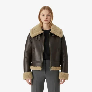 Veste Polaire en Cuir pour Femme - ZOE