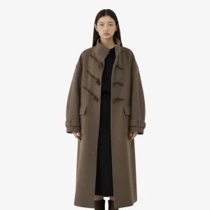 Manteau Long en Laine pour Femme Coréen - VEN