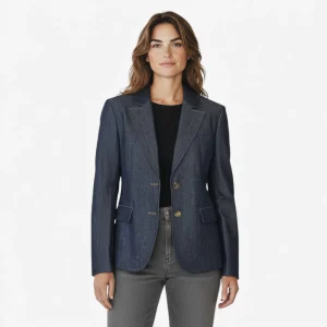 Blazer en jean Souple pour Femme - EVONI