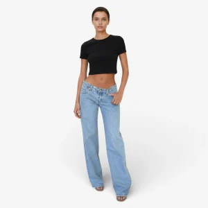 Jean Taille Haute coupe Flare - CAT