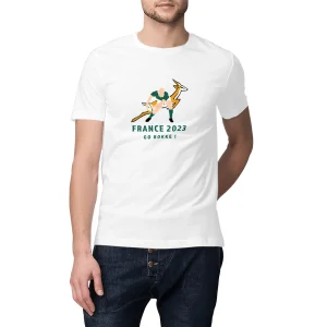 T-shirt Homme - Épais - 100% coton BIO - Springboks