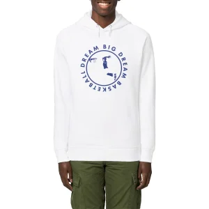 Sweatshirt à capuche - Poches latérales - Coton BIO - Raphael Basketball