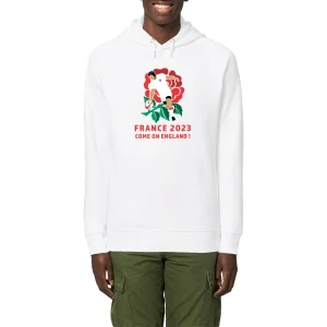 Sweatshirt à capuche Homme - Poches latérales - Coton BIO - Angleterre