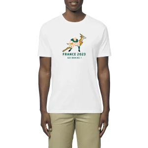 T-shirt Homme - Léger - 100 % Coton BIO - Springboks