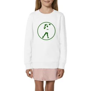 Sweatshirt Enfant - Fille - Épais - Coton BIO - Golf W