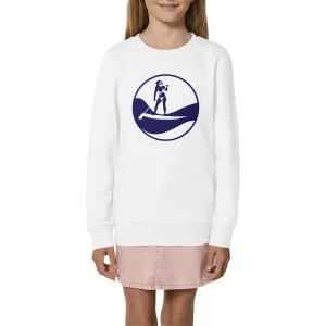 Sweatshirt Enfant - Fille - Épais - Coton bio - Stand Up Paddle W