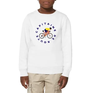 Sweatshirt Enfant - Garçon - Coton BIO - Capitaine de route
