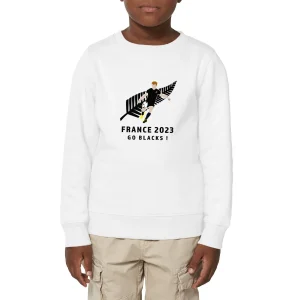 Sweatshirt Enfant - Garçon - Coton BIO - All blacks