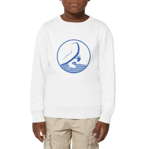 Sweatshirt Enfant - Garçon - Épais - Coton BIO - Wing Foil H