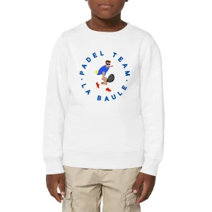 Sweatshirt Enfant - Garçon - Coton BIO - Padel Team La Baule