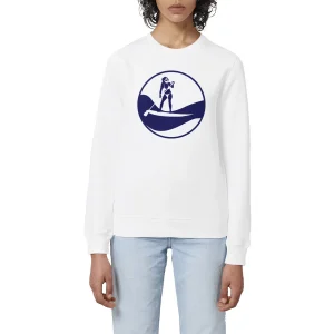 Sweatshirt Femme - Léger - Coton BIO - Stand up paddle W