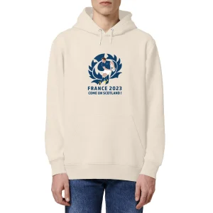 Sweatshirt à capuche Homme - Poche Kangourou - Coton BIO - Ecosse