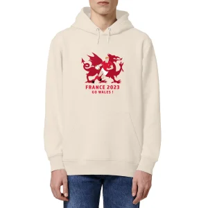 Sweatshirt à capuche Homme - Poche Kangourou - Coton BIO - Wales