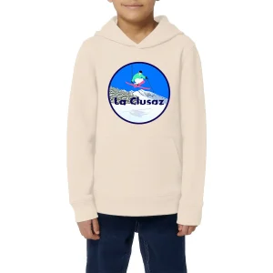 Sweatshirt à capuche Enfant - Garçon - Coton BIO - La Clusaz H
