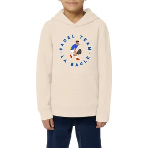 Sweatshirt à capuche Enfant - Garçon - Coton BIO - Padel Team La Baule