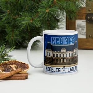 Mug Blanc Rennes Nedeleg Laouen