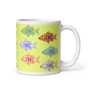 Mug Original Breton avec Design Poissons - Pesked